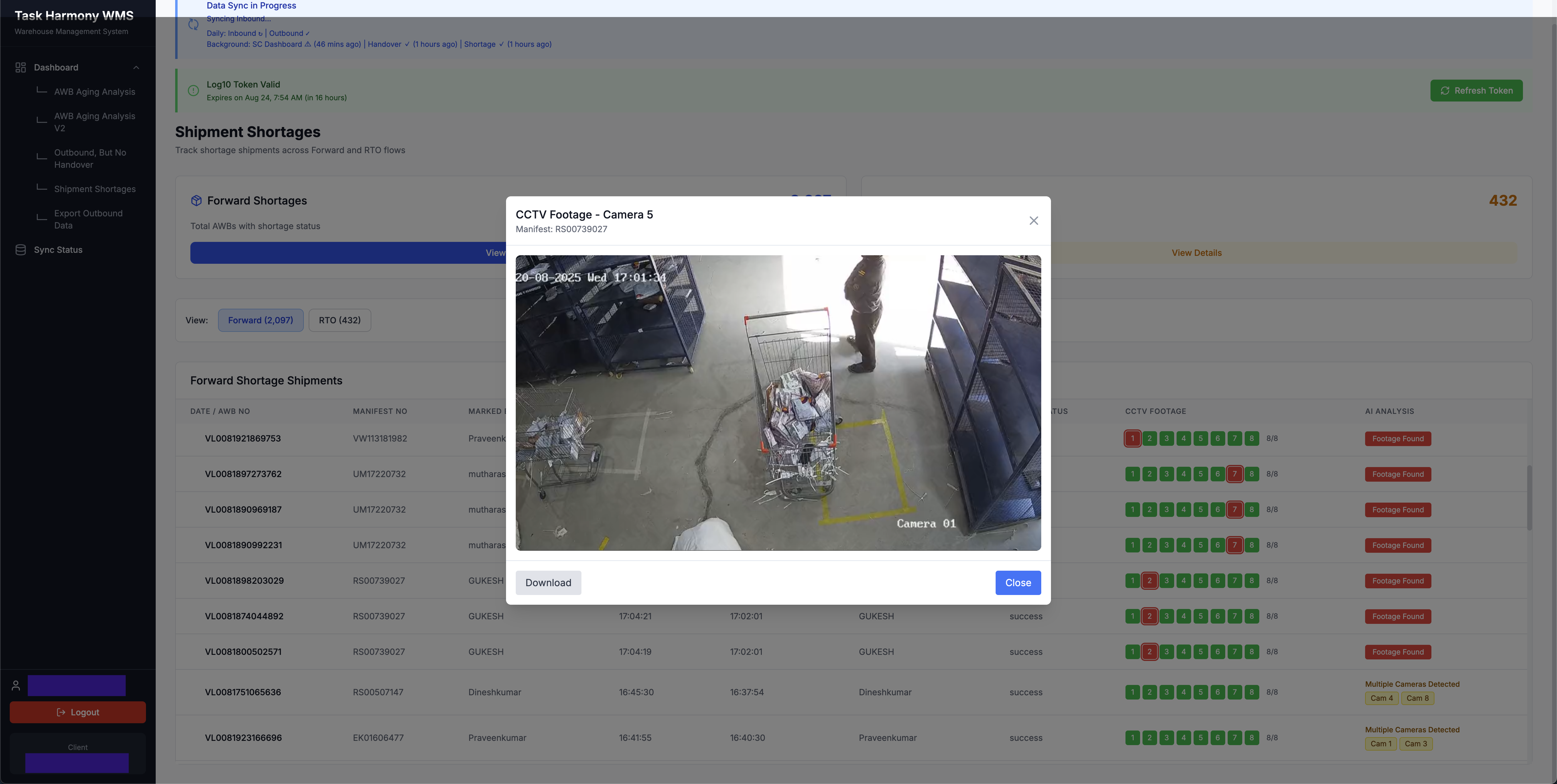 CCTV Camera View